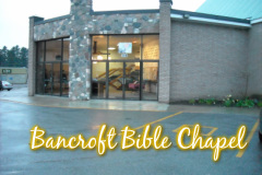 Bancroft Bible Chapel Welscomes you!